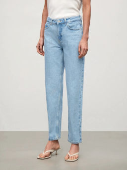 ЕМКА / Джинсы прямые из натурального хлопка - Emka фото 3