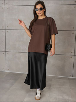 Футболка "Базовая" Шоколад женская