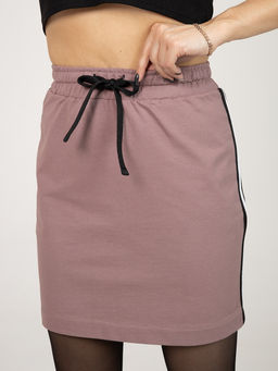 Юбка женская Ю-01 (футер с лайкрой) Какао