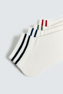 4-PACK STRIPED SOCKS