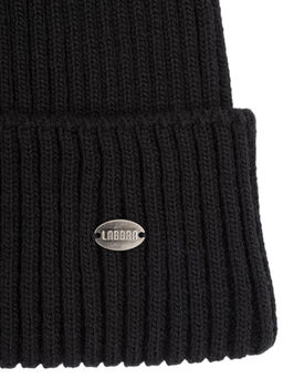 Шапка муж. шерсть+акр LB-A53114 black - Labbra фото 2