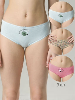 GULC4294(3шт. в упаковке) трусы для девочек