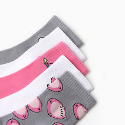 Носки женские KAFTAN Замурчательная, набор 5 пар, размер 36-39