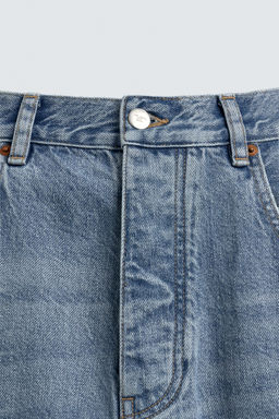 BERMUDA DENIM BAGGY FIT / Azul