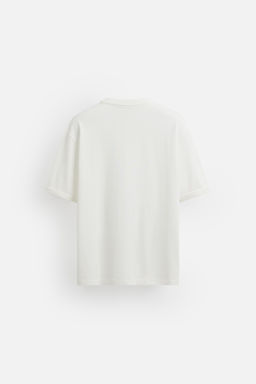 RIBBED SLOGAN T-SHIRT - Zara фото 8