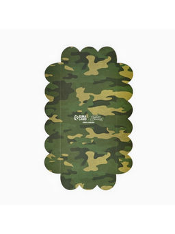 Цена за 5 шт. Коробка для кондитерских изделий с пластиковой крышкой 23 Февраля, 10.5?21?3 см