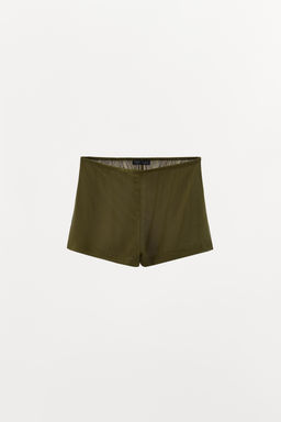 100% SILK SHORTS - Zara фото 7