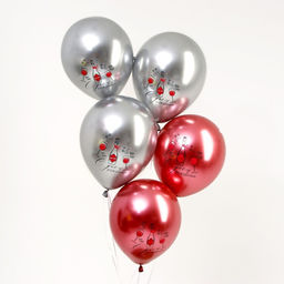 Воздушный шар латексный 12" «С Днём Рождения», 25 шт.