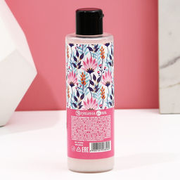 Гель для душа Цвети от счастья!, 250 мл, аромат сладкой ванили, Чистое счастье  фото 2