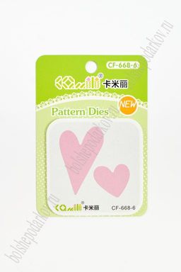 Трафарет для тиснения и вырубки Сердечки (SF-3491)