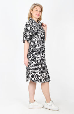 Платье София Х-452 (46-62) кулирка - Лотос фото 26