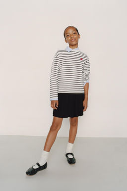 STRIPED HEART T-SHIRT - Zara фото 5