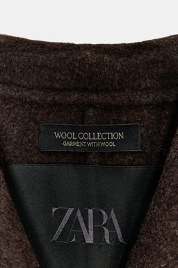 OVERSIZE WOOL BLEND BLAZER ZW COLLECTION - Zara фото 11