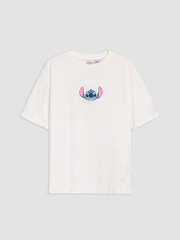 Lilo & Stitch Bask?l? K?z ?ocuk Pijama Tak?m? - Waikiki фото 2