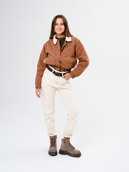 Ботинки 319.22511br.Капучино замша/шерсть