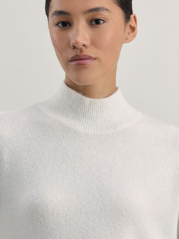 Базовый джемпер с воротником стойкой / Zarina  фото 6