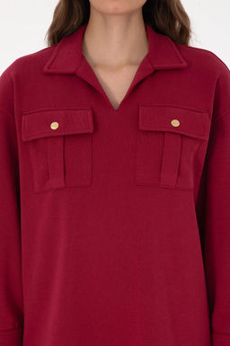 Kad_n Koyu Frambuaz _rme Elbise - U.s. polo assn фото 5