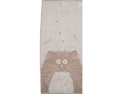 6с102.511ж2 Парочка (лен3) Полотенце махровое 67х150см