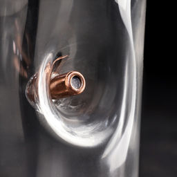 Стакан непробиваемый с пулей ВМФ, для виски, 250 мл