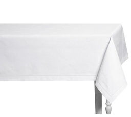 Скатерть Премиум Ренессанс-белая 140*180 см. п/лен - Лен поволжья фото 2