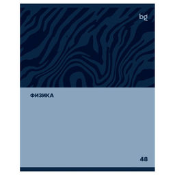 Цена за 2 шт. Тетрадь 48л. SINGLE COLOUR "Физика" (ТПск48 63780, BG)