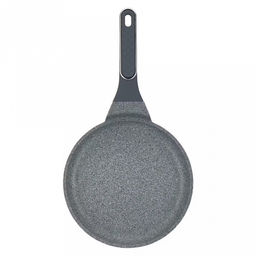 Сковорода блинная с антипригарным покрытием Denim д20см, s4мм, индукционное дно д16см, s1,5мм, литой алюминий, 2-х слойное антипригарное покрытие WISTONE с эффектом гранитной крошки, бакелитовая ручка с покрытием soft-touch, Regent (Китай) Подх - Домашняя мода фото 2