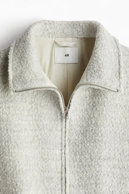 Chaqueta boucle de mezcla de lana Regular Fit - H&m фото 6
