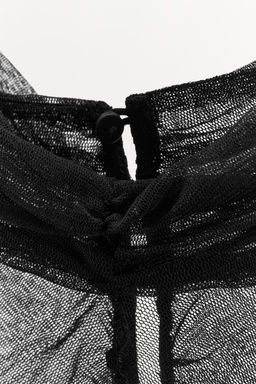 100% SILK DRAPED TOP - Zara фото 16