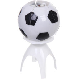 Цена за 2 шт. Свеча для торта раскрывающийся цветок "Мяч" (5 свечей), Черный