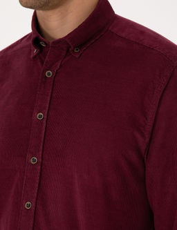 Bordo Regular Fit Uzun Kollu G_mlek - Pierre cardin фото 7
