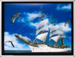 Картина 5D 30х40 019 Фрегат / ZR8210H-222411 / - ГалеонТрейд фото 2