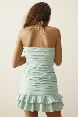 Vestido bandeau con frunces - H&m фото 5