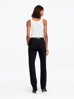Top sin mangas con escote redondeado - H&m фото 8