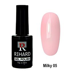 N05 Rihard Milky Gel Polish Гель-лак - коллекция пудровых оттенков, 10 мл