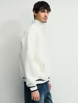 Толстовка на молнии из плотного трикатажа / Zarina  фото 5