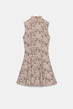 SHORT JACQUARD DRESS - Zara фото 5