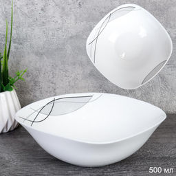 Салатник квадратный 500 мл 165 мм / LKSW65 (2029) /уп 6/60/