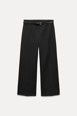 ZW COLLECTION BELTED CULOTTES - Zara фото 11