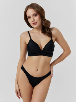 Трусы купальные женские черные