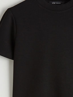 Bisiklet Yaka Kad?n Ti??rt