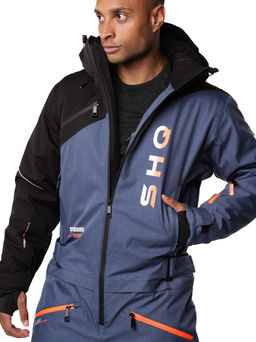 Комбинезон A-89033 Сине-серый