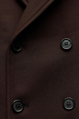 DOUBLE-BREASTED BUTTON BLAZER ZW COLLECTION - Zara фото 10