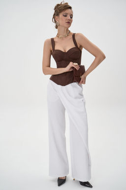 Брюки Шарлиз (белый) - Эльза фото 8