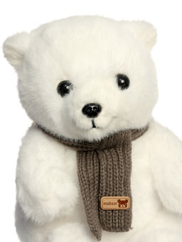 Мягкая игрушка «Собака», в шарфике белый, 25 см