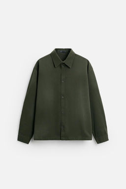 WASHED RELAXED FIT SHIRT - Zara фото 8