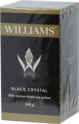 WILLIAMS. Crystal Black. Премиум Пеко 200 гр. карт.упаковка