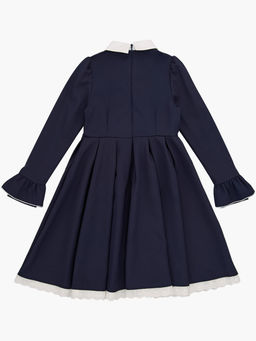 Платье для девочки в школу синее нарядное UD 7658 т.синий - Mini maxi фото 6
