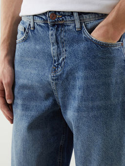 Baggy Fit Erkek Jean Pantolon