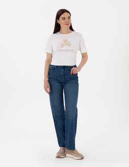 Beyaz Regular Fit Ti__rt