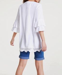 Туника, бело-пестрая - Ashley brooke фото 4